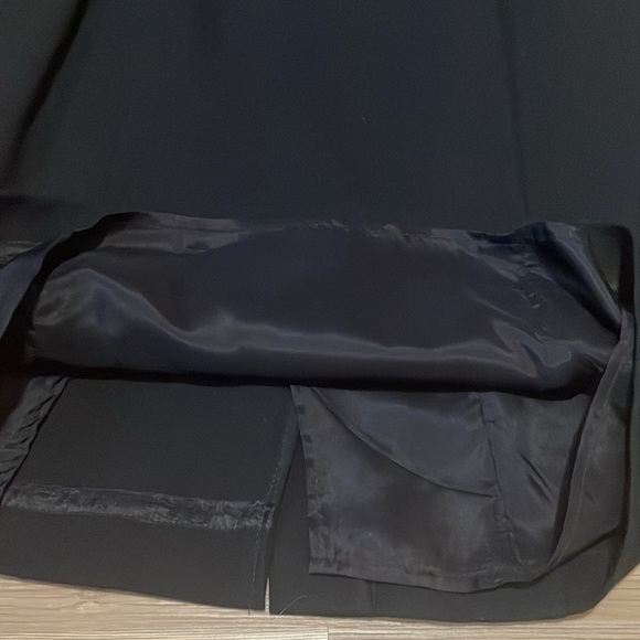 Vintage Howard Wolf Dallas Wool Long sleeved Dress Black Size 10 Made in USA - Picture 7 of 13